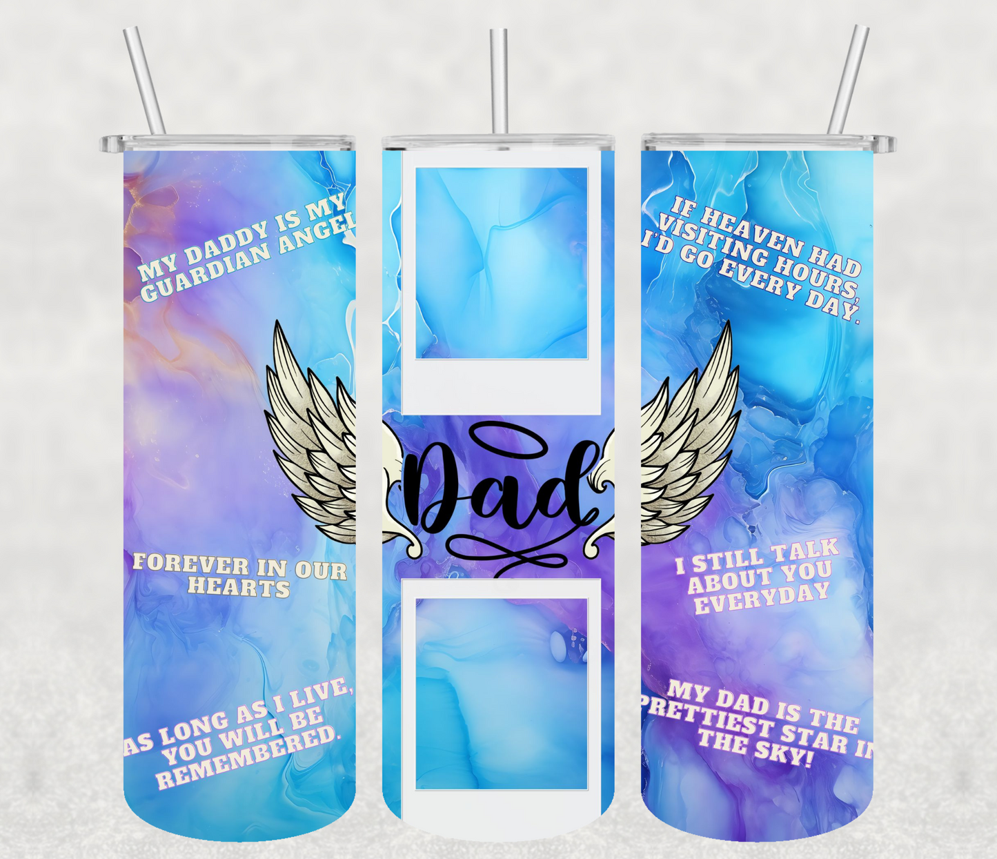 Dad in Heaven 20oz Tumbler