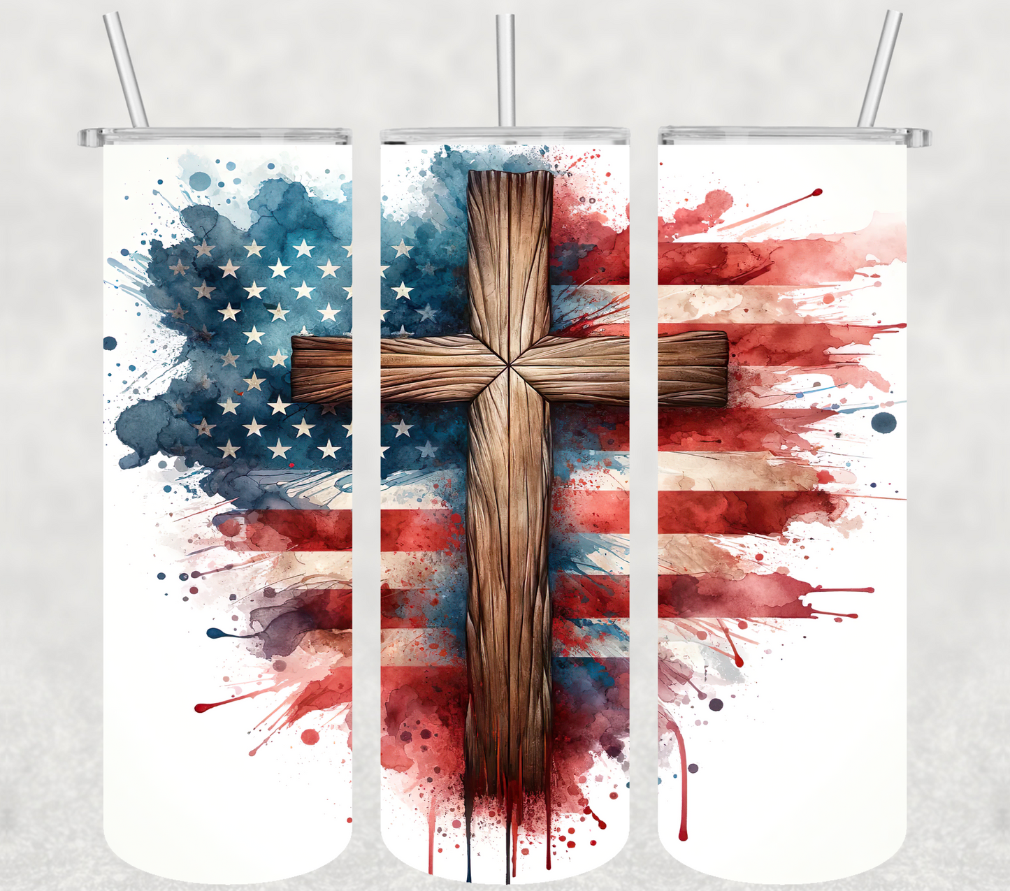 USA Faith 20oz Tumbler