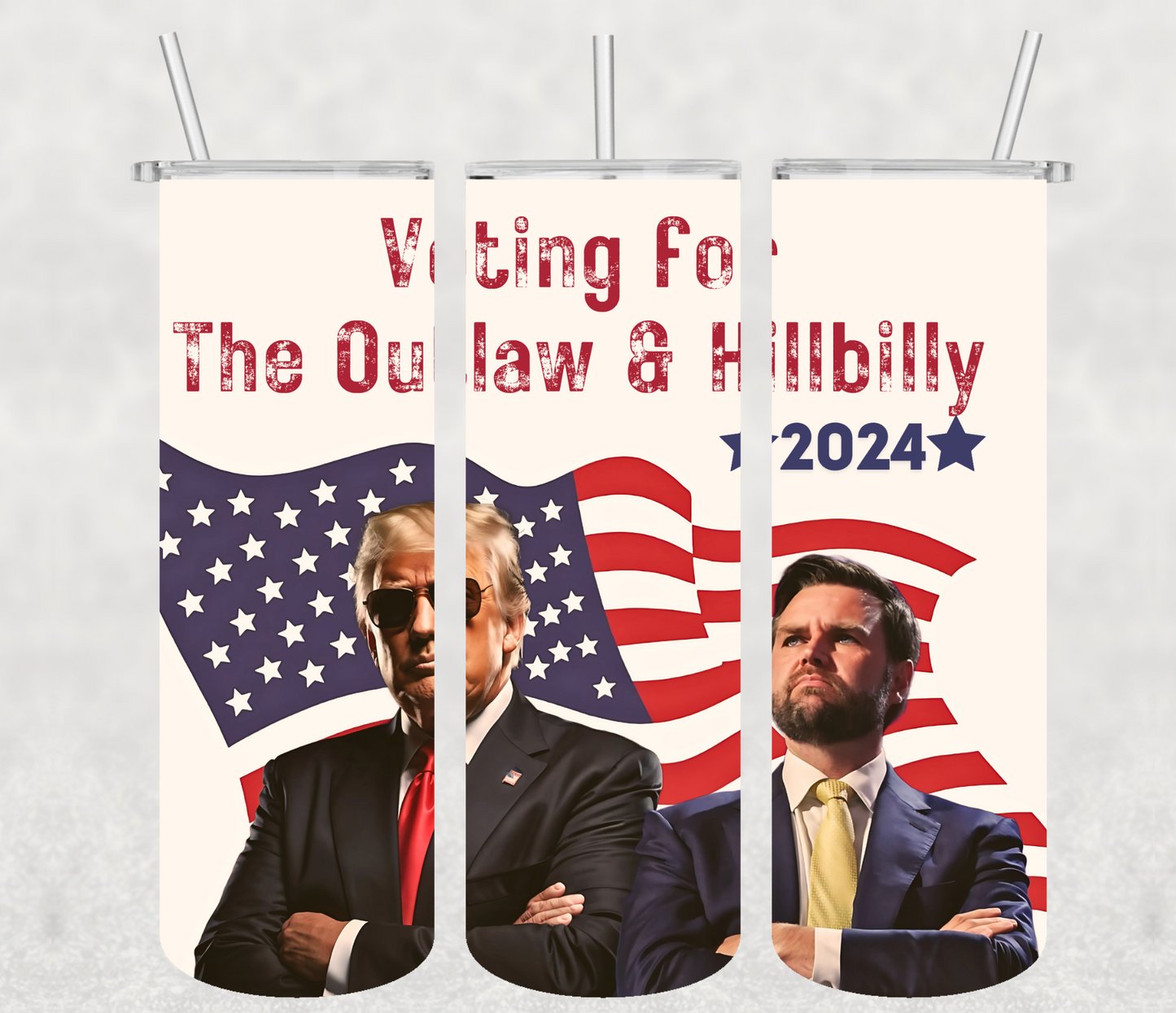Voting for the Outlaw 20oz Tumbler