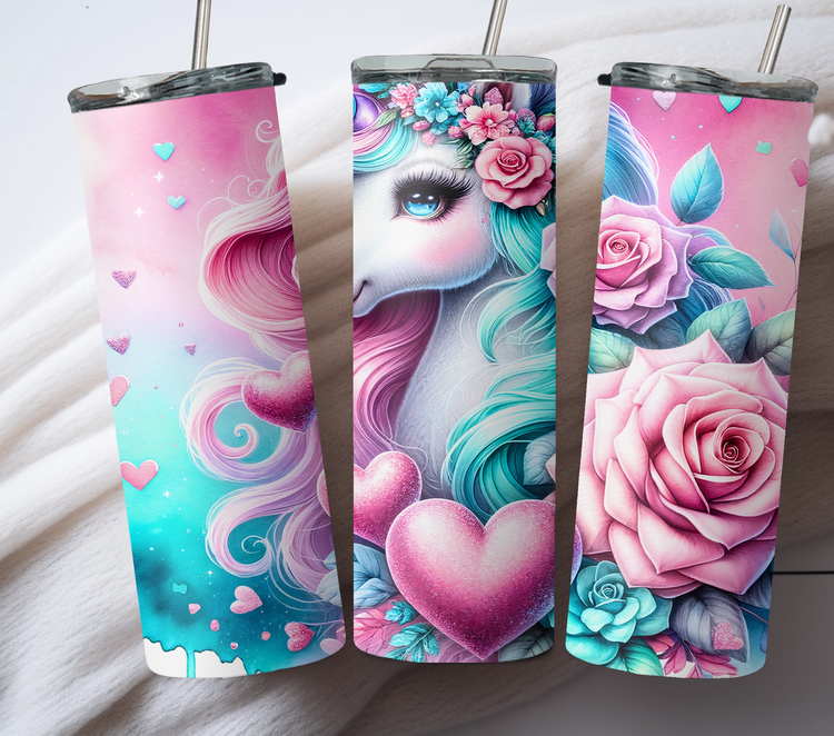 Unicorn Design 20oz Tumblers