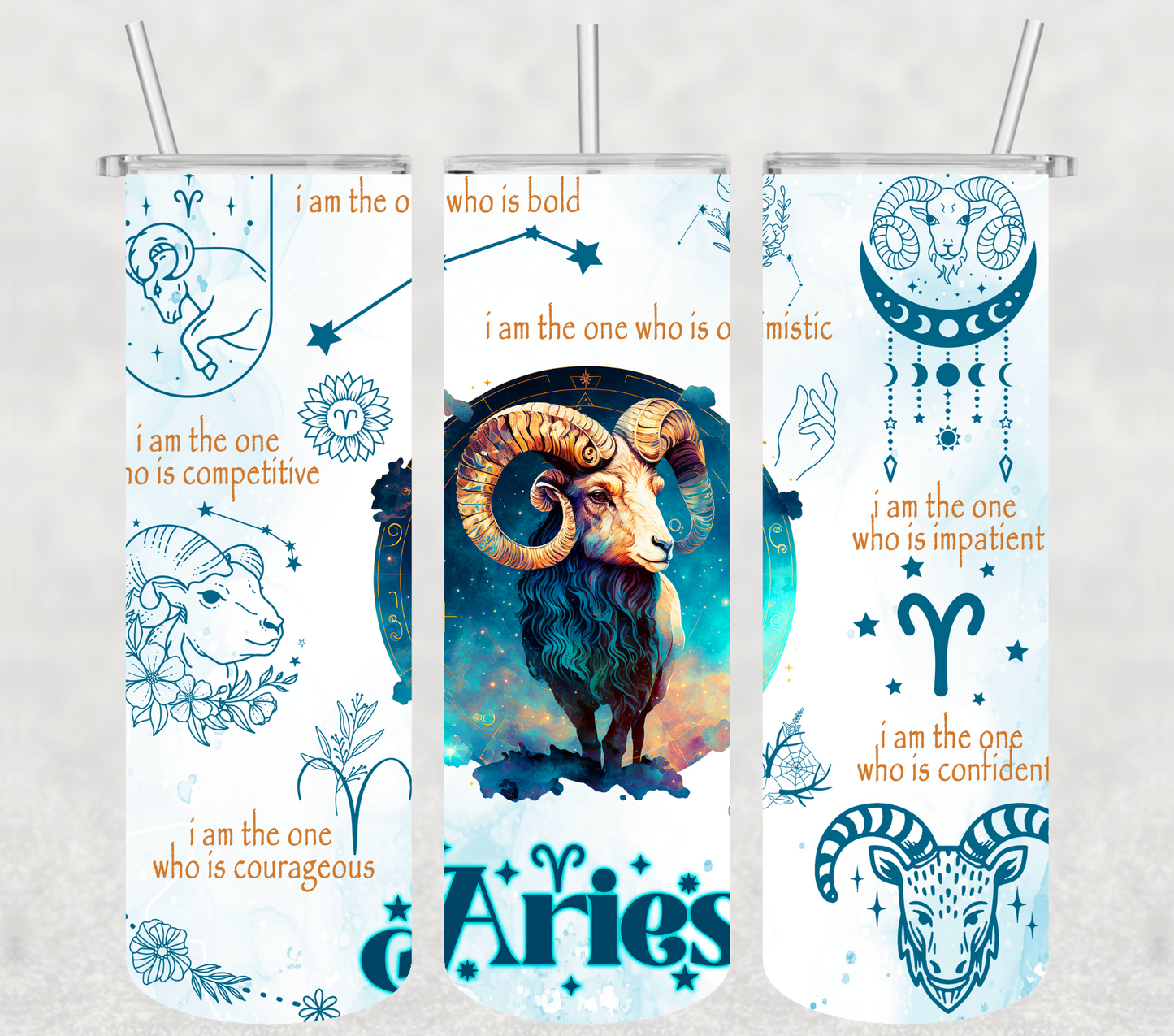 Aries 20oz Stainless Steel Tumbler