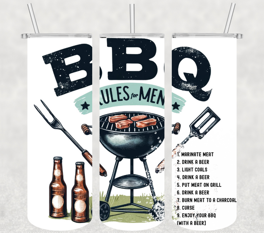 BBQ Rules Dad 20oz Tumbler