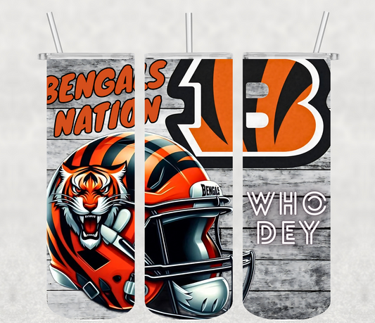 Bengals Nation 20oz Tumbler