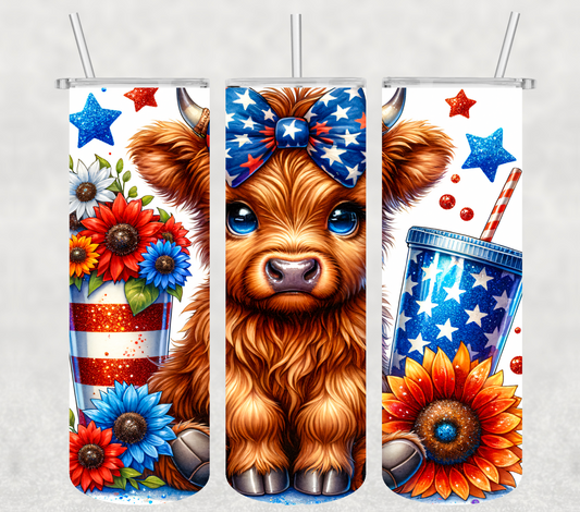 Baby Highland Cow 20oz Tumbler