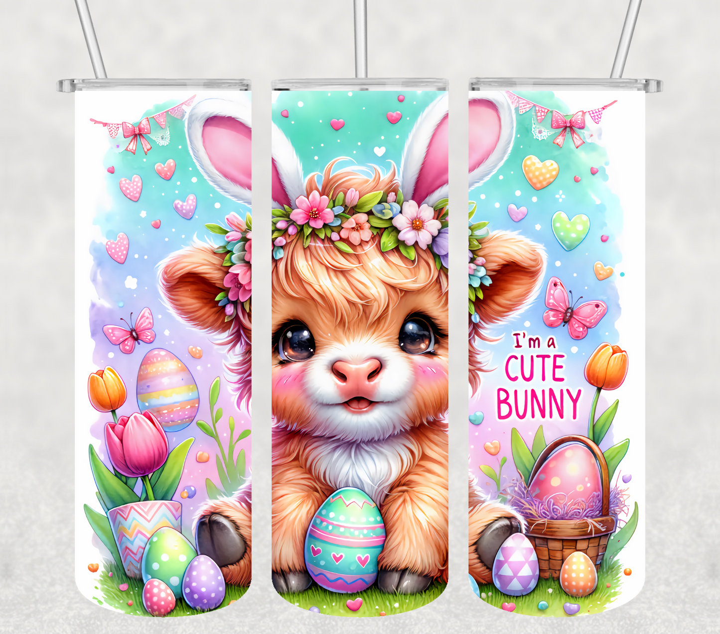 I'm a Cute Bunny! Easter 20oz Tumbler