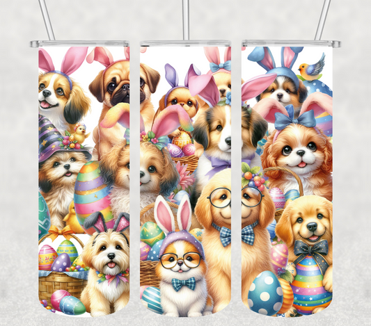 Easter Puppies 20oz Tumbler