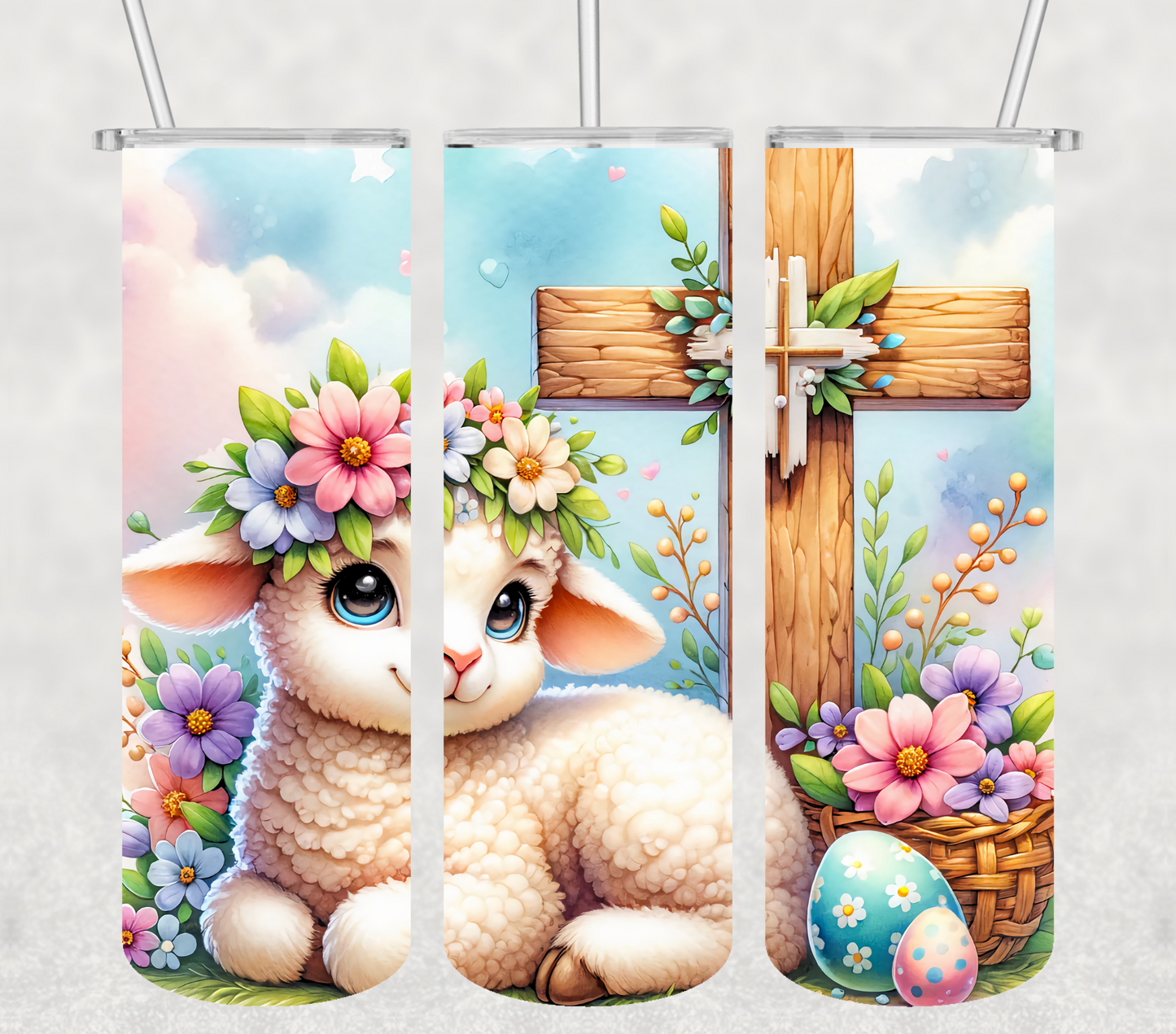 Easter lamb 20oz Tumbler