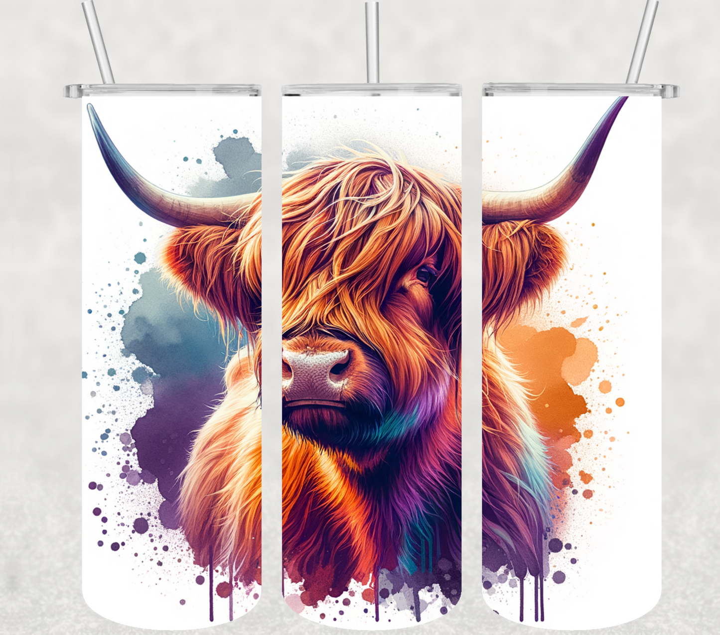 Highland Cow 20oz Tumbler