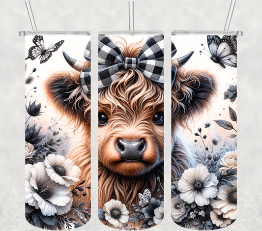 Highland Cow 20oz Tumbler