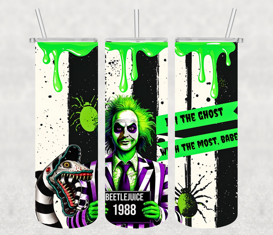 Beetlejuice 20oz Tumbler
