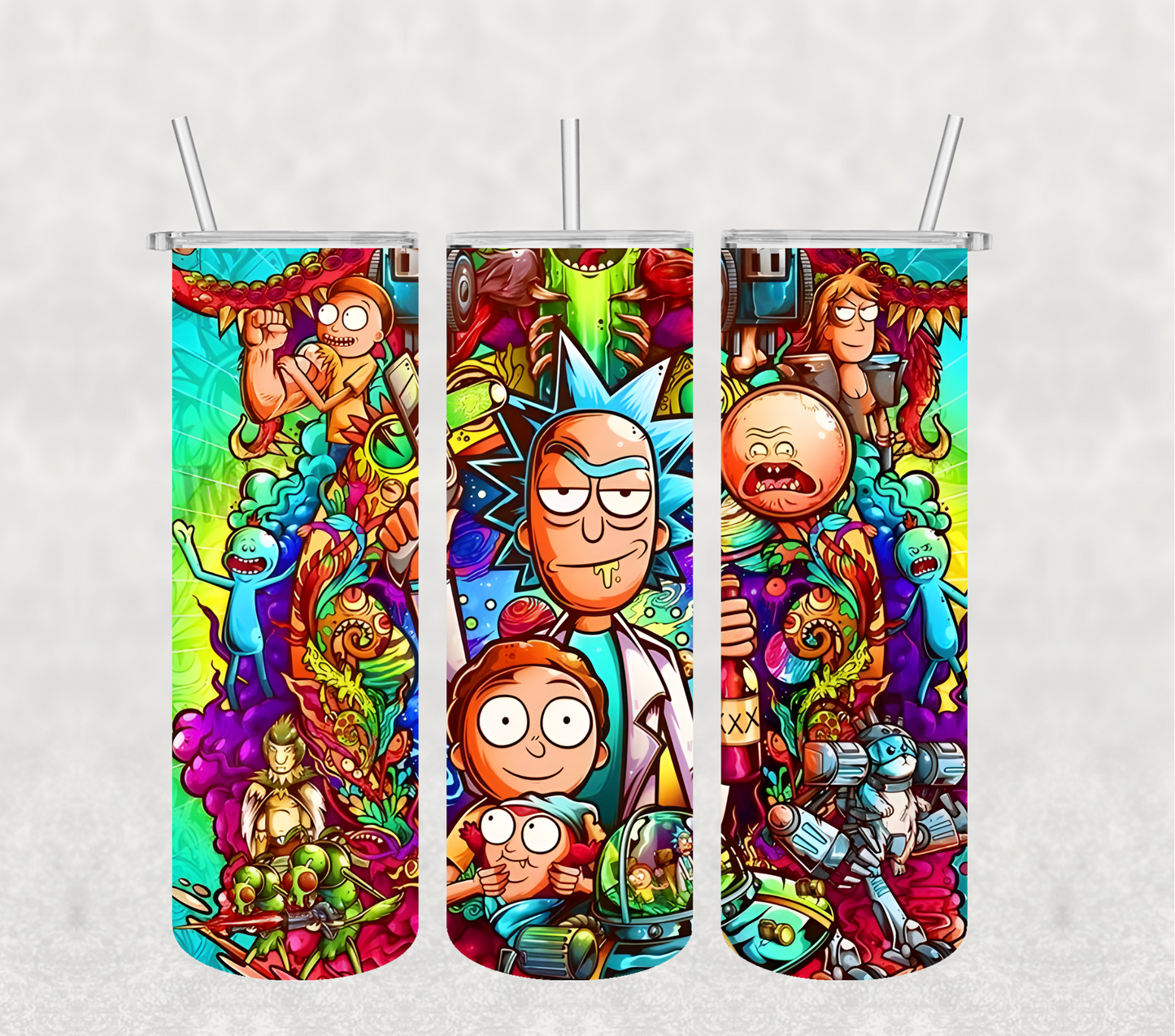 Rick And Morty 20oz Tumbler