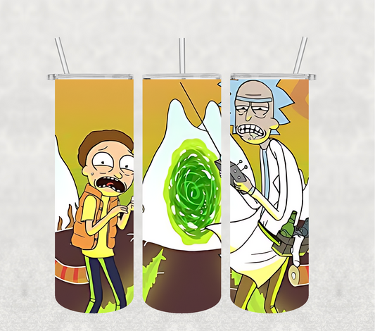 Rick and Morty 20oz Tumbler