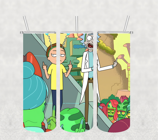 Rick and Morty 20oz Tumbler