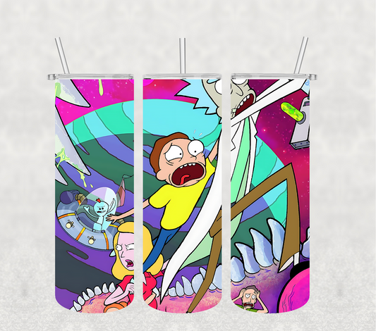 Rick and Morty 20oz Tumbler