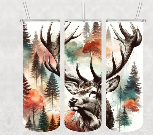 Deer 20oz Tumbler