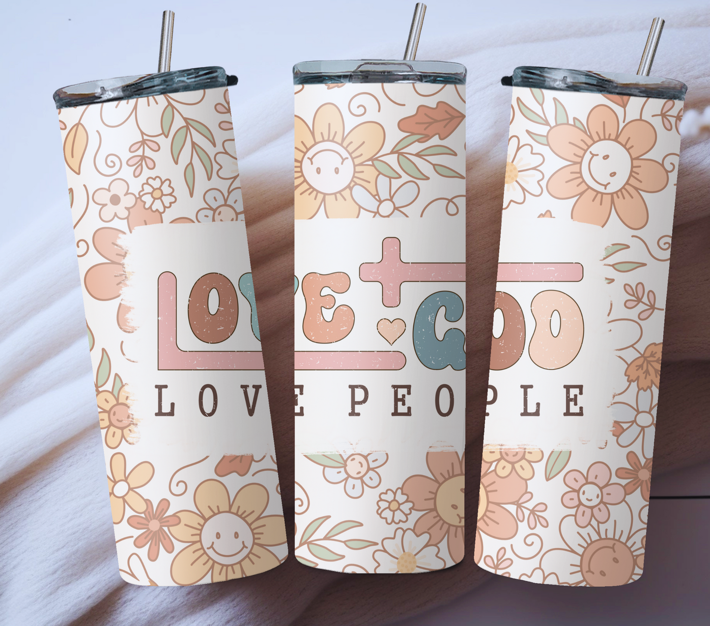 Love God, Love People 20oz Tumbler