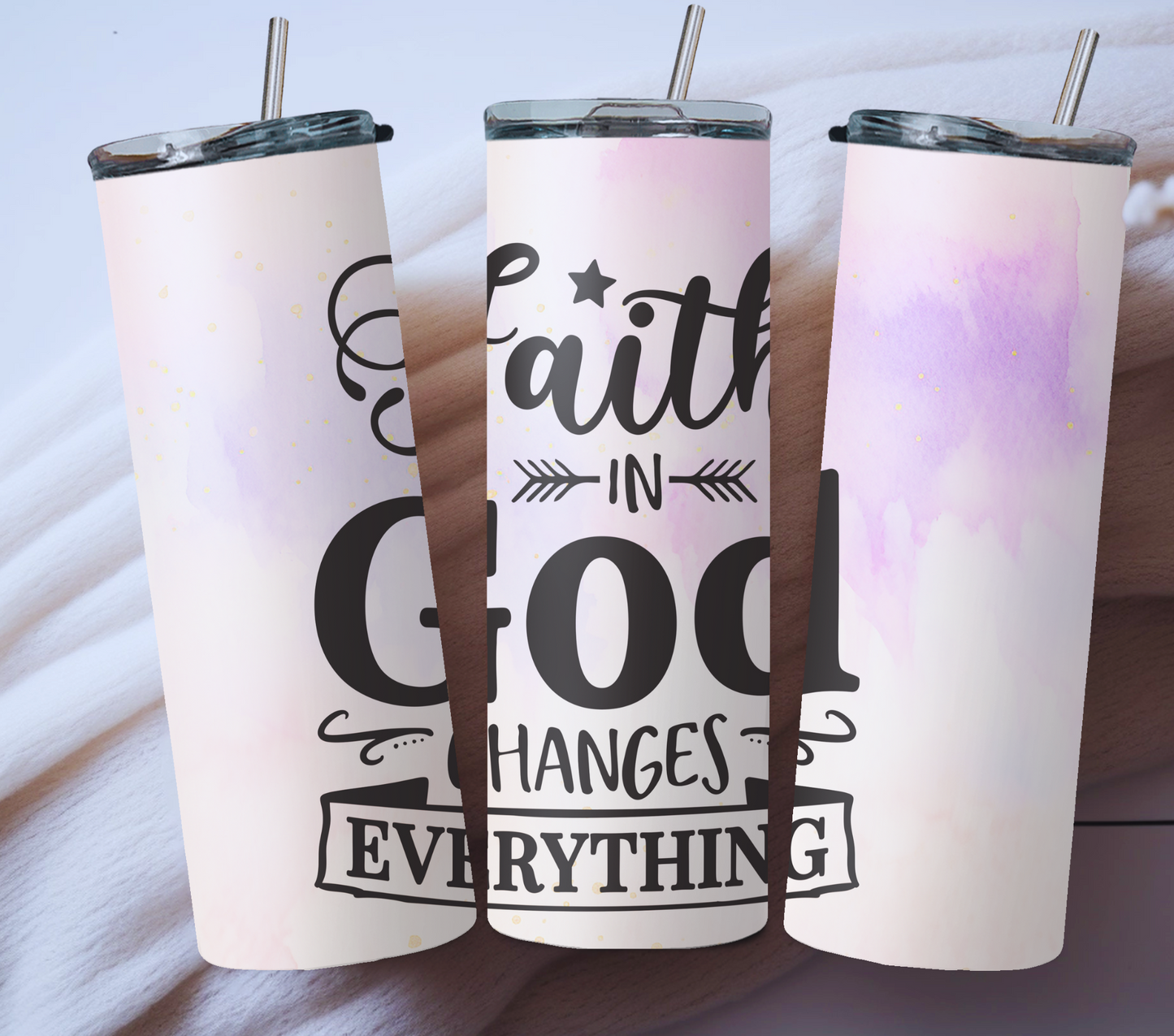 Faith In God 20oz Tumbler