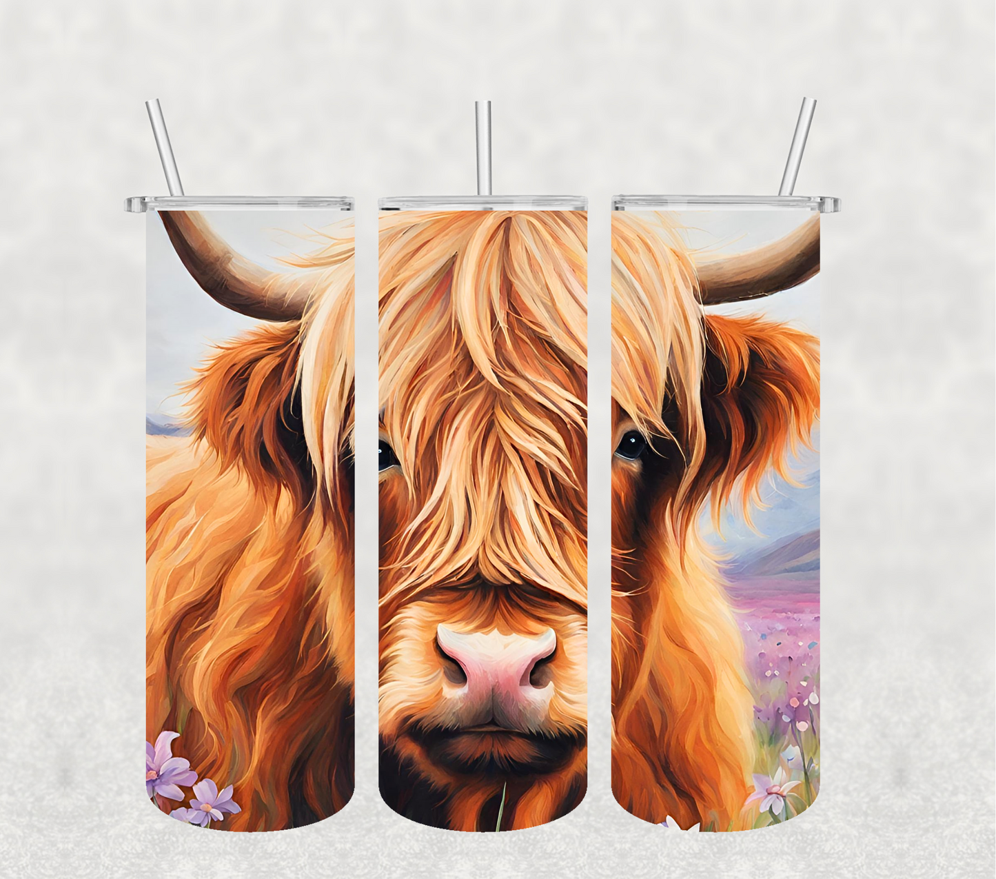 Highland Cow 20oz Tumbler