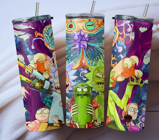 Rick and Morty 20oz Tumbler