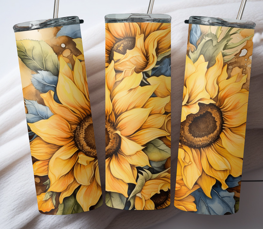 Sunflowers 20oz Tumbler