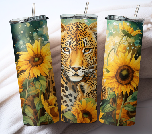 Sunflowers in the Jungle 20oz Tumbler