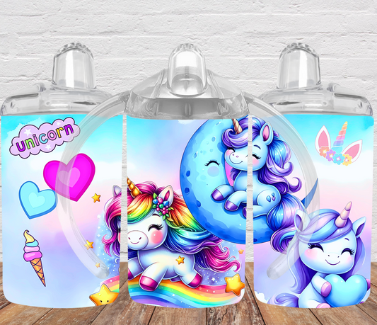 12oz Unicorn Sippy Cup
